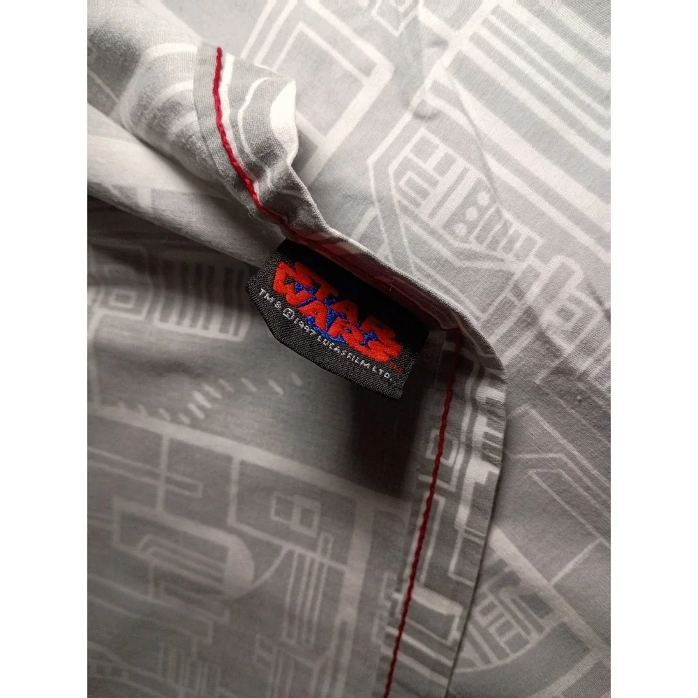 Vintage 1997 Star Wars Full Sheet Set 80 Inches Wide